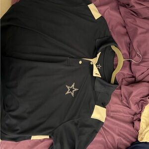 Blue & White Dallas Cowboys Polo Shirt with Star Logo